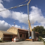 Aménagement d 'un logement dans un hangar  agricole 