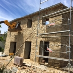 Rénovation d 'une maison d'habitation à VERDUN LAURAGAIS 